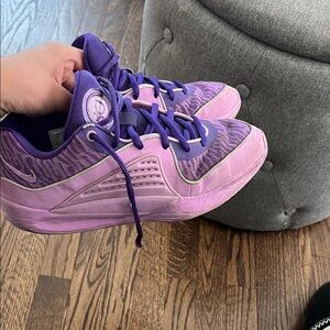 Nike Purple and Pink Men's Shoes